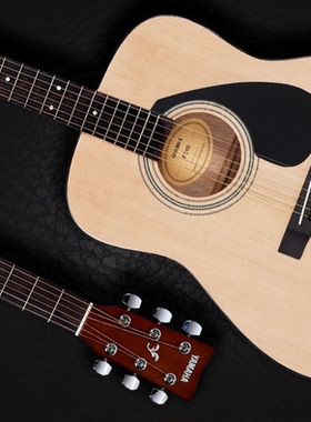 正品YAMAHA雅马哈F310吉他F600民谣木吉他初学者学生男女入门41寸