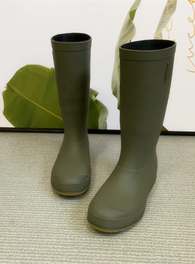 加大码号高筒情侣雨鞋宽松四季