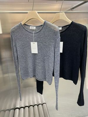 韩国东大门2025冬季新款VELVET时尚百搭圆领纯色打底衫毛衣