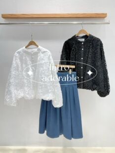 韩国东大门2026春季新品INTRO时尚百搭圆领长袖衬衫女