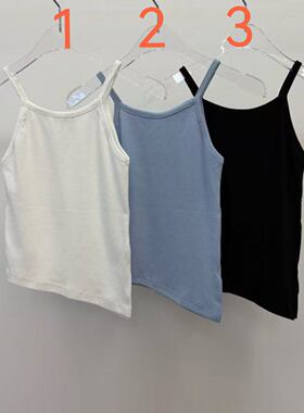 韩国东大门2026春季新款REVE CITE 针织辣妹内搭打底吊带背心