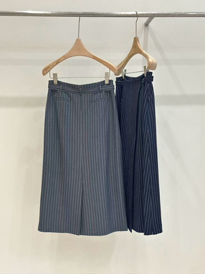 AUTUMN BEIGE韩国东大门2025新品开叉半身裙中短裙