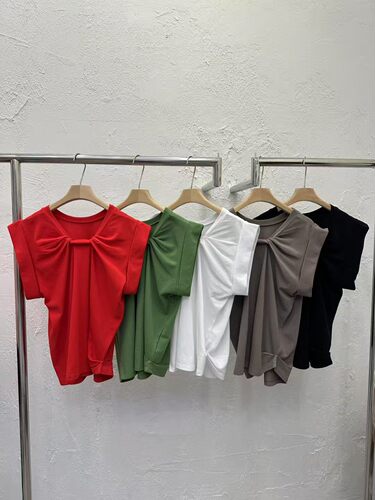 DAYLOG韩国东大门2026夏季新品纯色圆领设计短袖T恤