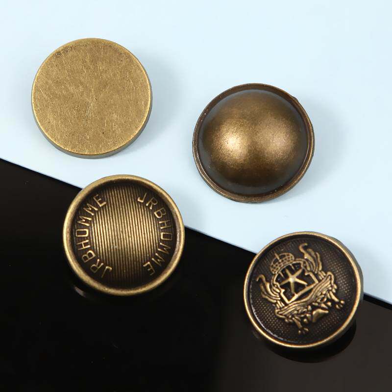 复古纽扣牛仔裤金属钮扣配件毛呢风衣复古青古铜色大衣衣服外套扣