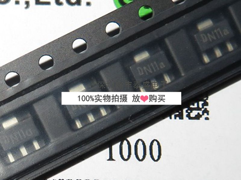 原品QX5235丝印DN11A LED手电筒/矿灯驱动IC SOT-89全新原品