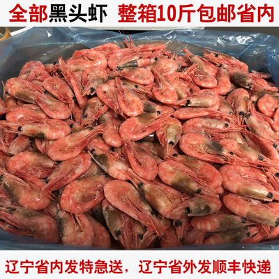 黑头10斤深海辽宁省包邮北极虾