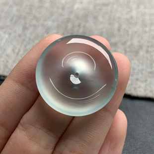 天然A货缅甸翡翠 尺寸 28.7 6.2 平安扣