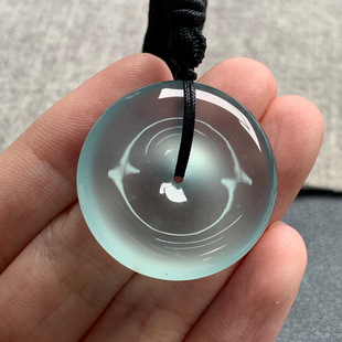 天然A货缅甸翡翠 尺寸 29.6 6.1 平安扣