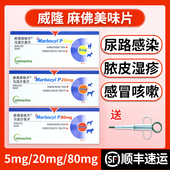 威隆麻佛美味片脓皮症猫马波沙星片宠物皮肤病消炎药狗狗感冒咳嗽