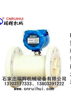 DN50全PP塑料智能水表ABS防腐蚀 耐酸碱水表RHNY-A50SF石家庄瑞辉
