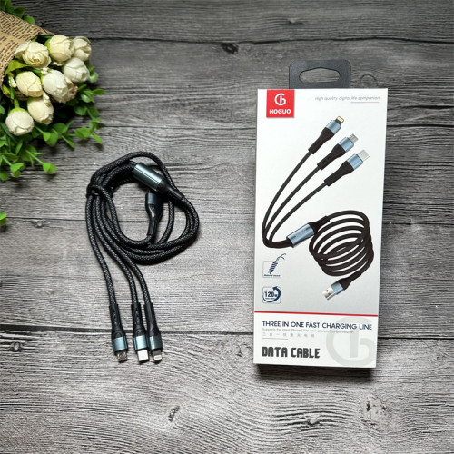 红果H29一拖三手机数据线