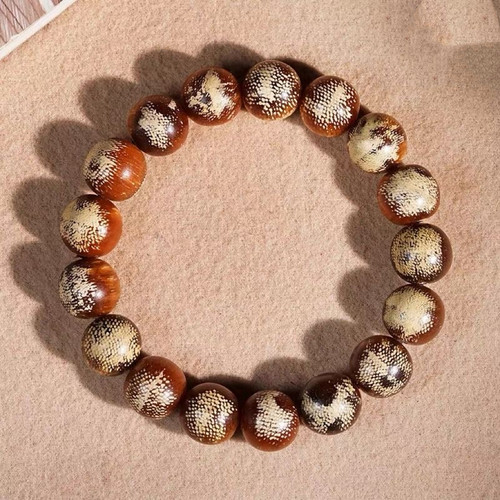 木质手串玉化文玩手链