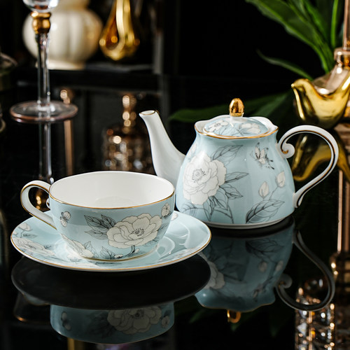 下午茶茶壶单人骨瓷茶具