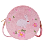 Небольшая сумка, ремешок для сумки, розовая милая детская сумка, сумка на одно плечо для принцессы, с вышивкой