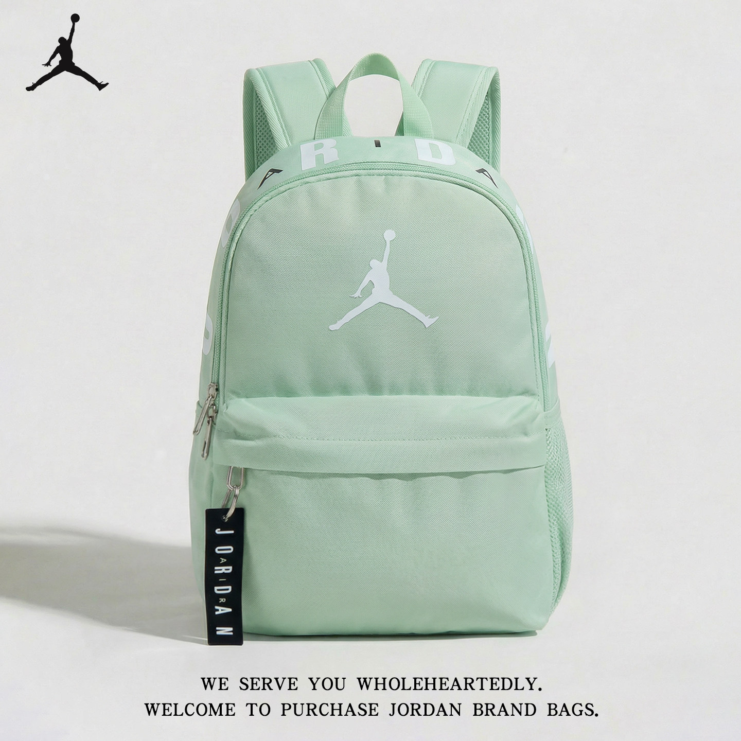 耐克nike双肩包男户外旅游轻便背女高颜值aj小奶包乔丹Jordan书包
