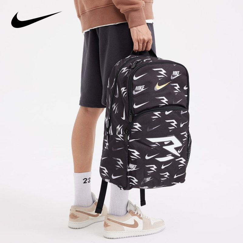 NIKE 耐克学生男女双肩包青少年成人运动背包新生书包