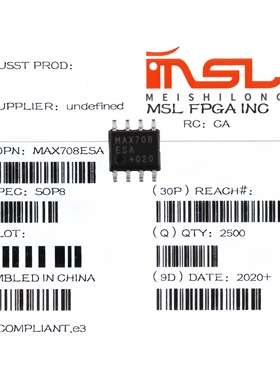 MAX708ESA SOP8 美时龙FPGA 芯片配齐