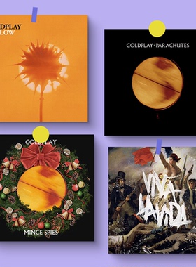 Coldplay专辑封面海报酷玩Parachutes墙贴打印宿舍卧室卡片装饰画