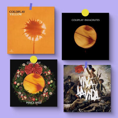 Coldplay酷玩乐队专辑封面海报