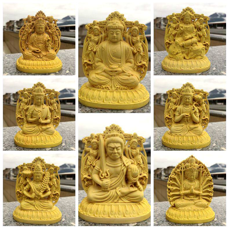 Boxwood carving a buddism godness guanyin Decoration Amitabha Handle piece Natal Buddha Zodiac Patron saint Buddha statue Eight treasuresin the Accessories/Fashion Jewelry, Decoration  category - from Buy2taobao.com to provide professional Taobao agent buy service