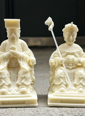 挂印关公武财神摆件家居装饰品