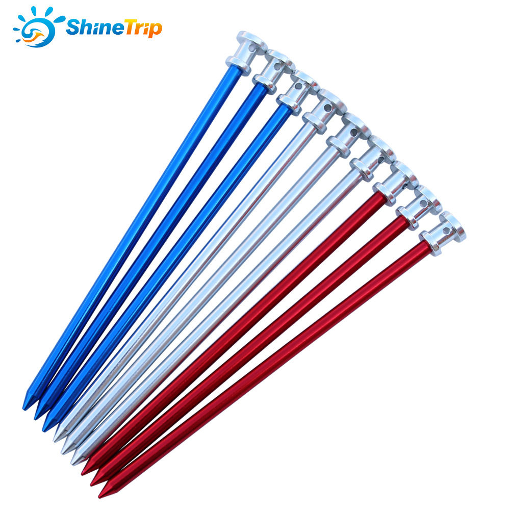 luxury Tent Ground nail high strength solid Aluminum nails Camping Tent Atrium Campsite Dedicatedin the Outdoor/Mountaineer/Camping/Travel Goods , Outdoor Furniture , Picnic Mat  category - from Buy2taobao.com to provide professional Taobao agent buy service