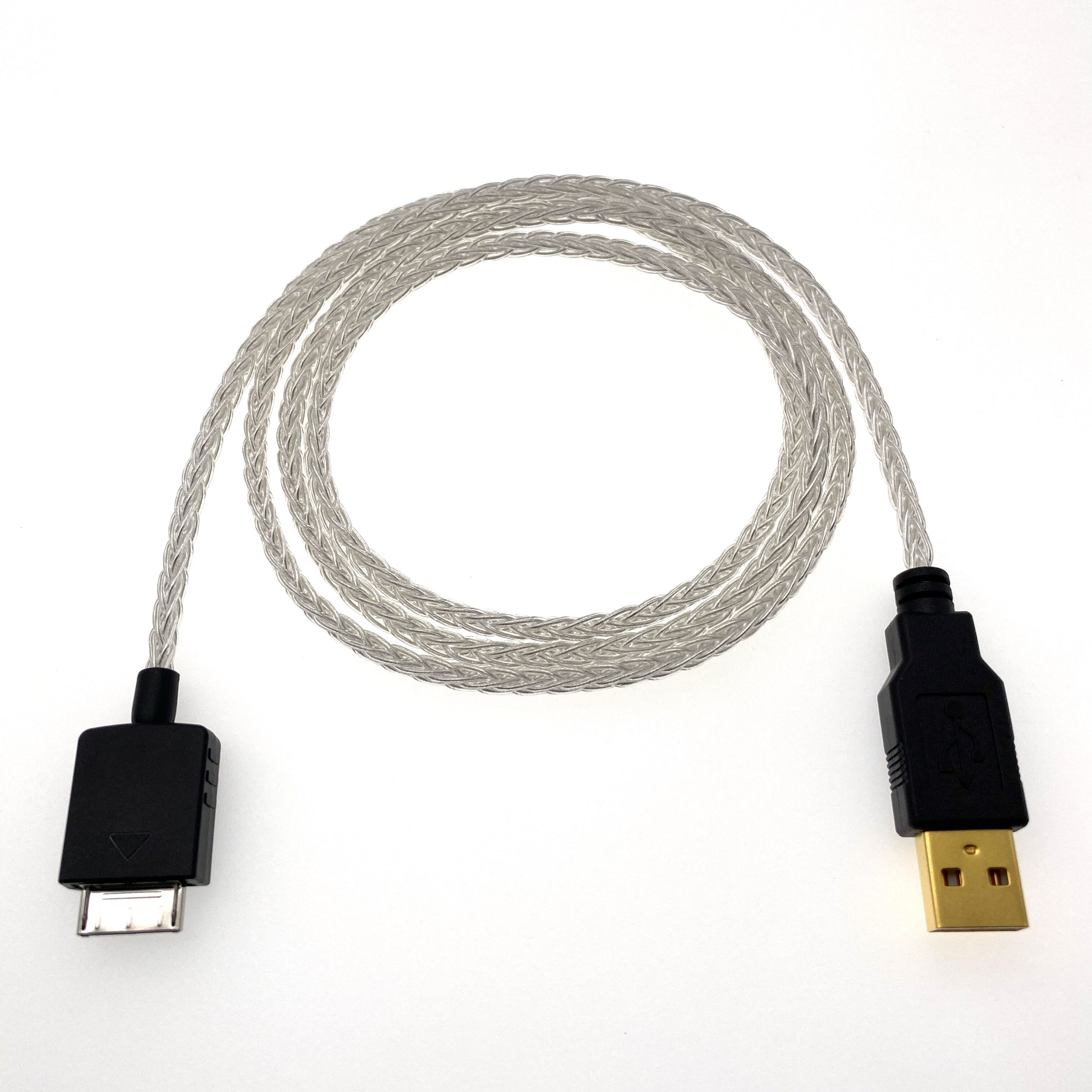 适用索尼SONYwalkman转USBA解码数据线A45A55黑砖NW-WM1Z/A,DAC