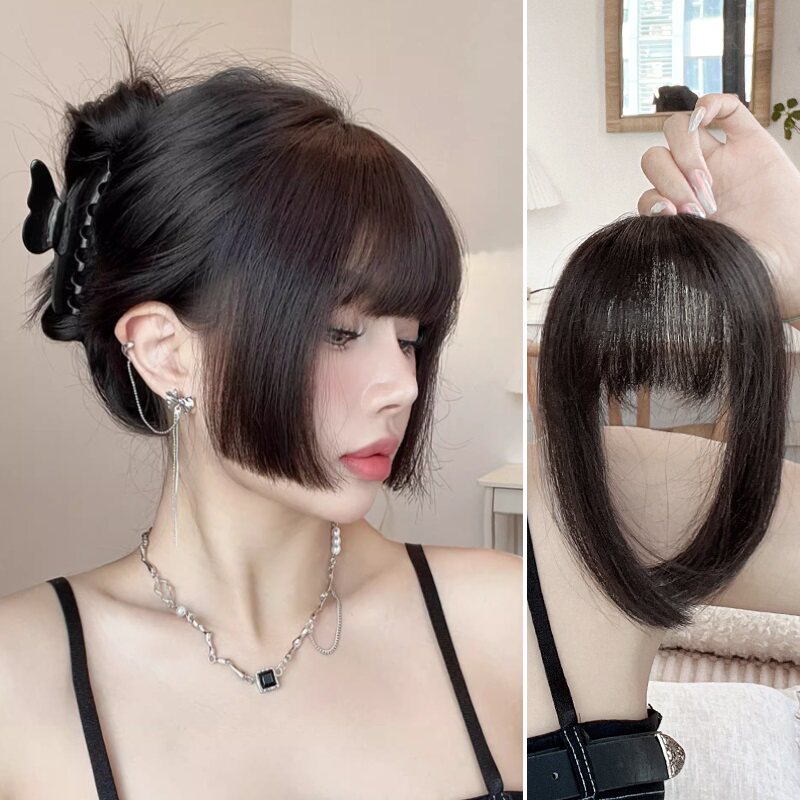 日系公主切刘海假发女网红图片
