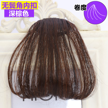 迷你假发刘海空气刘海假刘海 女士超薄隐形无痕齐刘海假发片 包邮