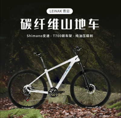LEINAK雷纳克-青云XC碳纤维车架7速21速油压碟刹山地自行车