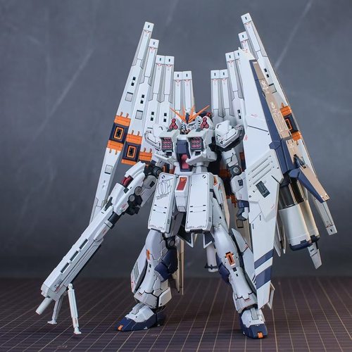 高高 新品 RG 牛高达 重装套装 双浮游炮 送水贴 支架 拼装 模型