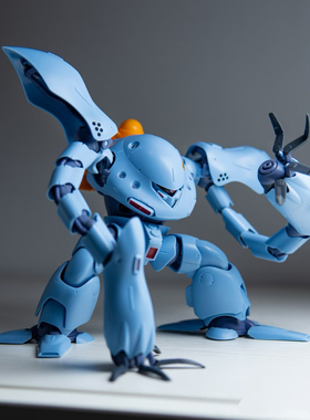 GL高战蟹 新品现货 HGUC 037 1/144  魔蟹 蓝色 高达 拼装模型