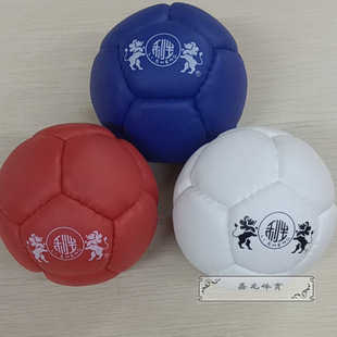 南华利生硬地滚球残疾人训练比赛专用球13只装PU手缝特教硬地球