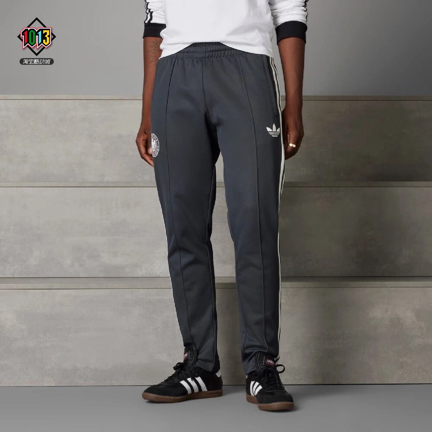 阿迪达斯三叶草男款休闲运动长裤