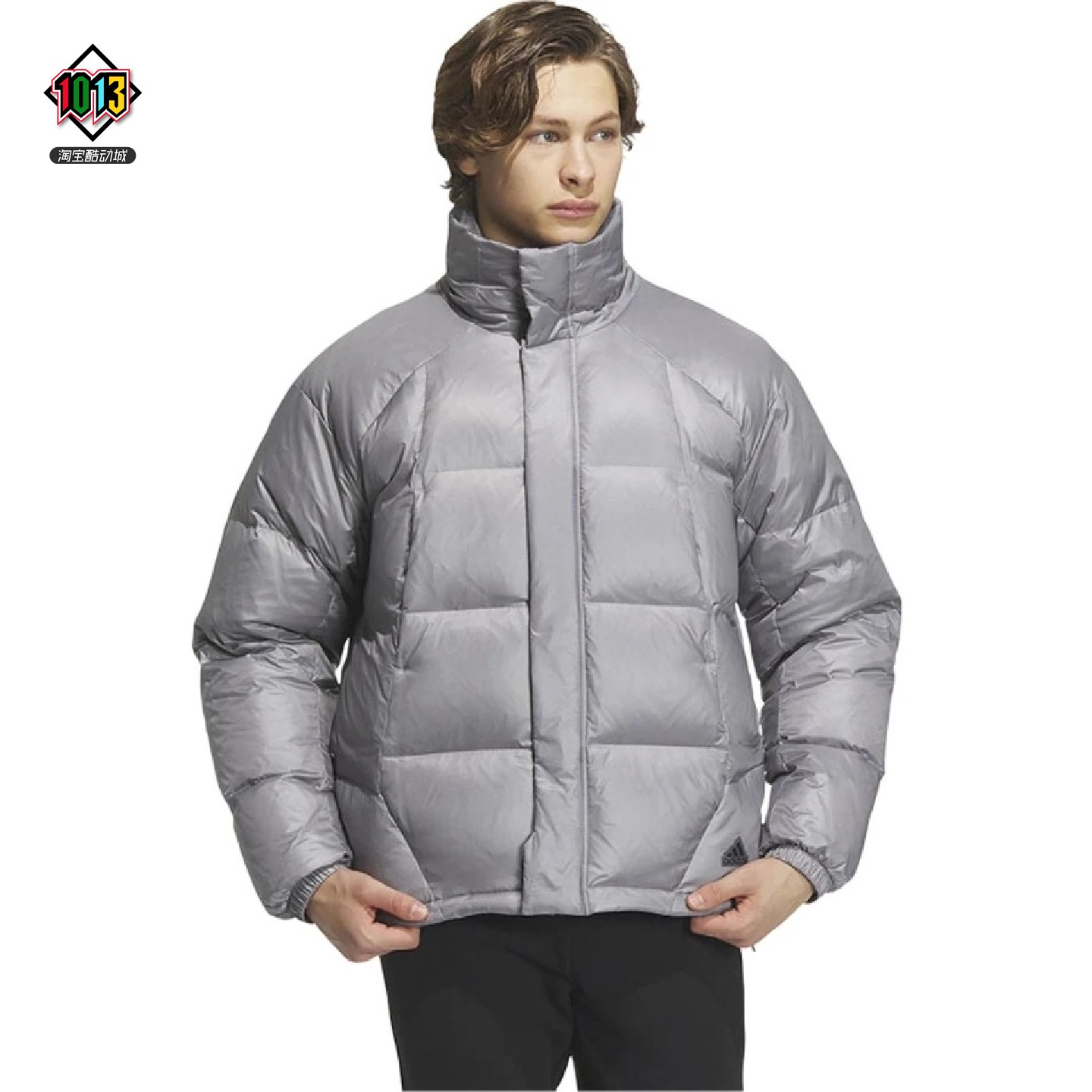 阿迪达斯冬季加厚防风运动羽绒服
