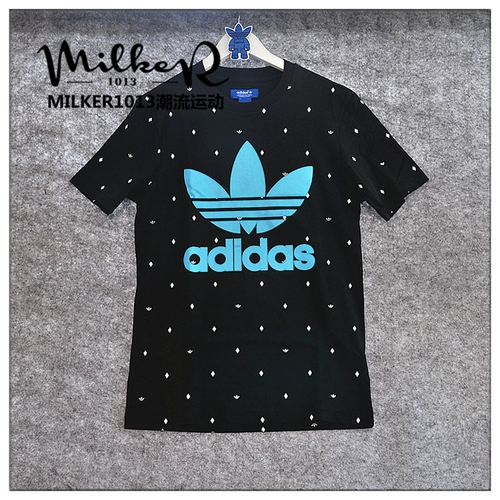 Adidas Sanye Men's Sports Sport -Short -sleed T -Fork AO2983 BK7777 BR1830 AO0549
