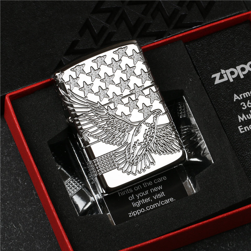 Zippo加厚纯铜送礼收藏打火机