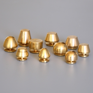铜脚钉纯黄铜脚钉装 饰钉扣包底钉水桶窝头钉箱包五金配件10个装