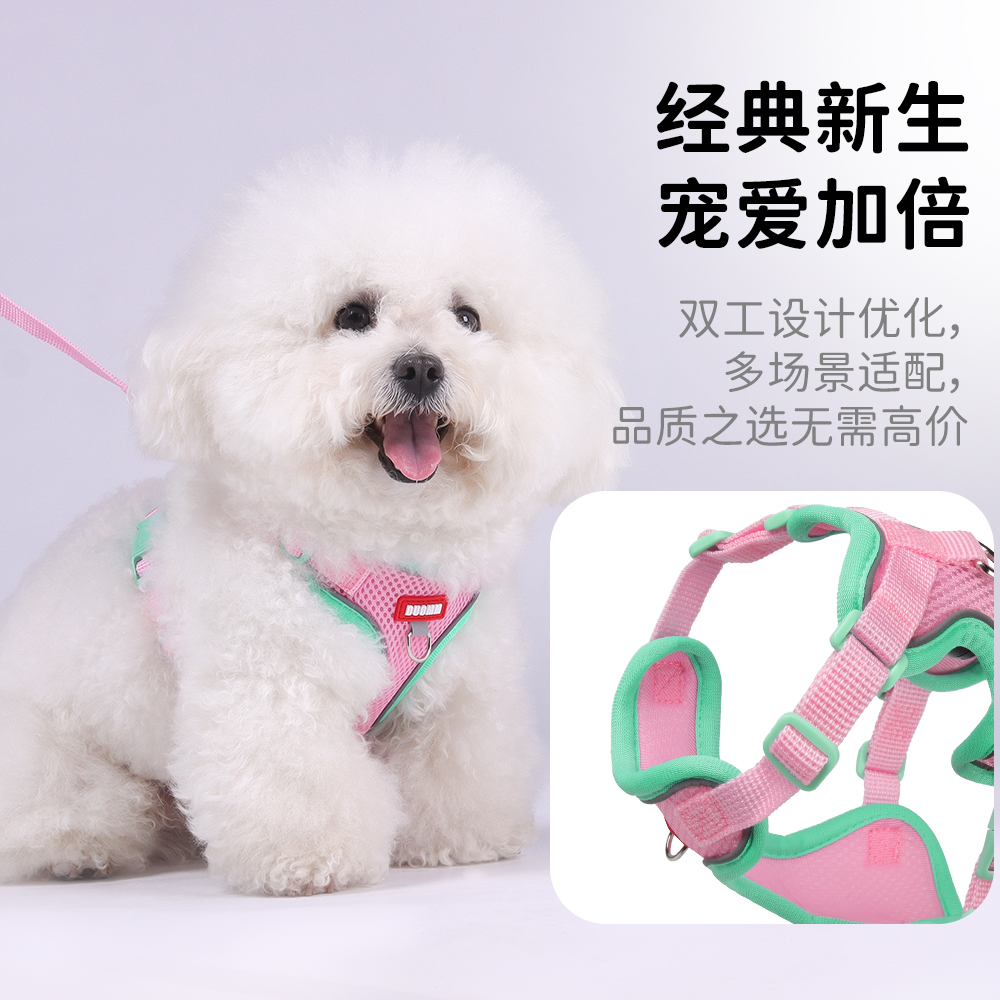 狗狗牵引绳中小型犬外出透气狗绳