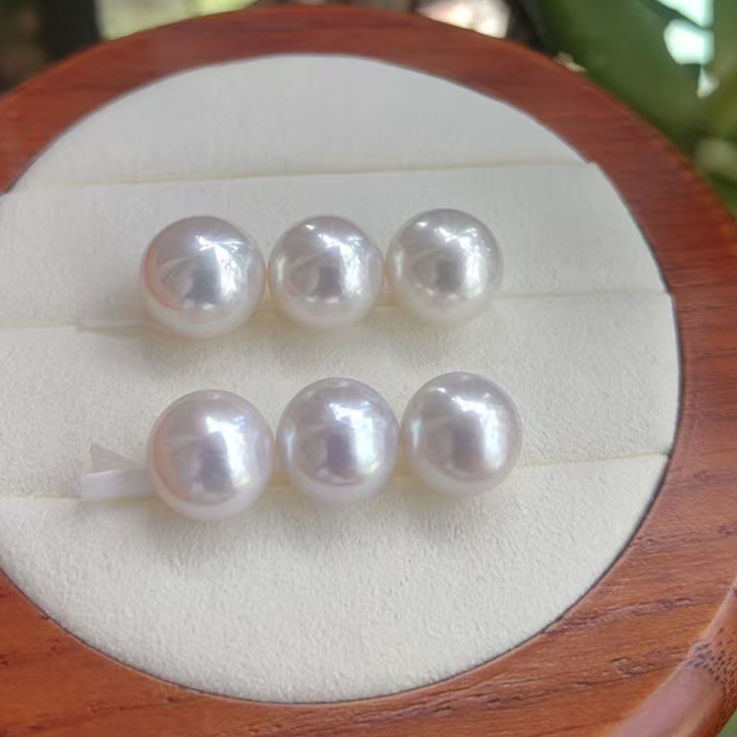 正圆极强光淡水爱迪生珍珠散珠