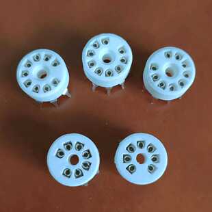 电子管座直插PCB板 有小7脚和小9脚