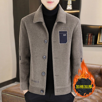 毛呢外套秋冬季韩版加厚夹克上衣