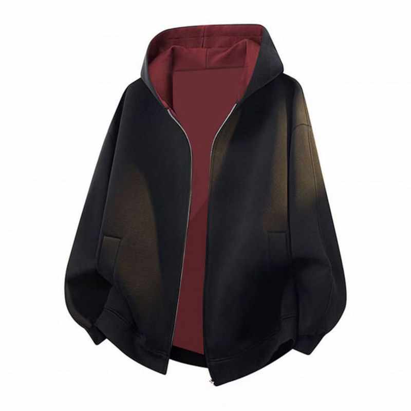 450克高克重重磅高品质加厚升级版拼色连帽卫衣A093-W858-特P55，男装卫衣，电商A093