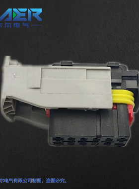 国产汽车连接器284848-1灰色12孔混合系列线束接插件询价为准