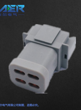 厂家供应国产汽车连接器DT04-8P-E003灰色8芯线束插接件