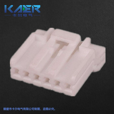 厂家供应国产汽车连接器KR174923-1白6芯线束接插件询价为准