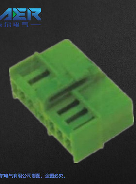 厂家供应国产汽车连接器DJY7131A-1绿色13芯线束接插件询价为准