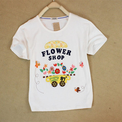 活力淑女装新款小清新短袖t恤