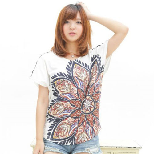 宽松T恤韩版百搭短袖女装纯棉