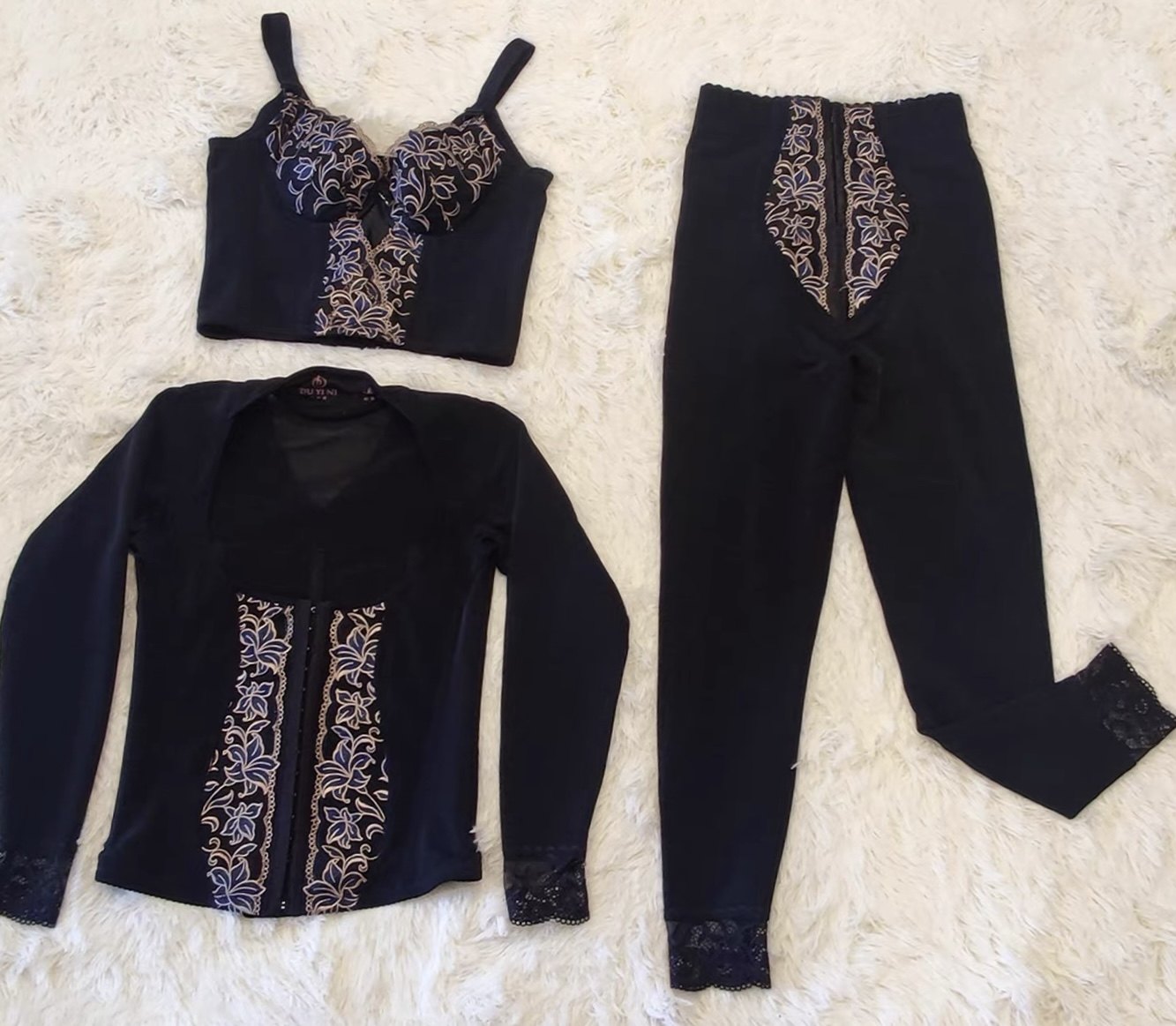 美容院正品身材管理器长袖长塑身裤塑身内衣收腹提臀丰胸收副乳